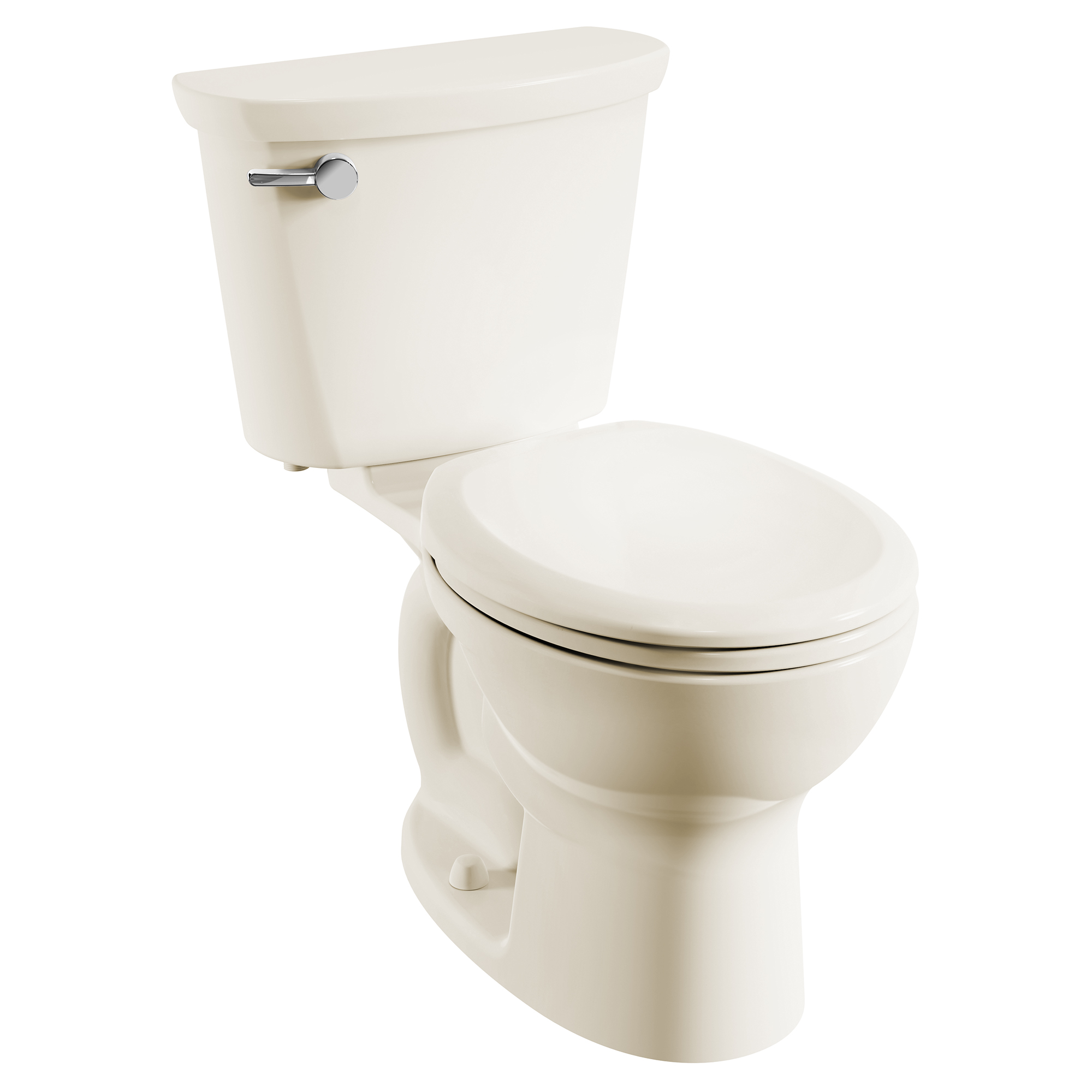 Toilette Cadet PRO, 2 pièces, 1,6 gpc/6,0 lpc, à cuvette au devant rond à hauteur régulière, à encastrer 10 po, sans siège